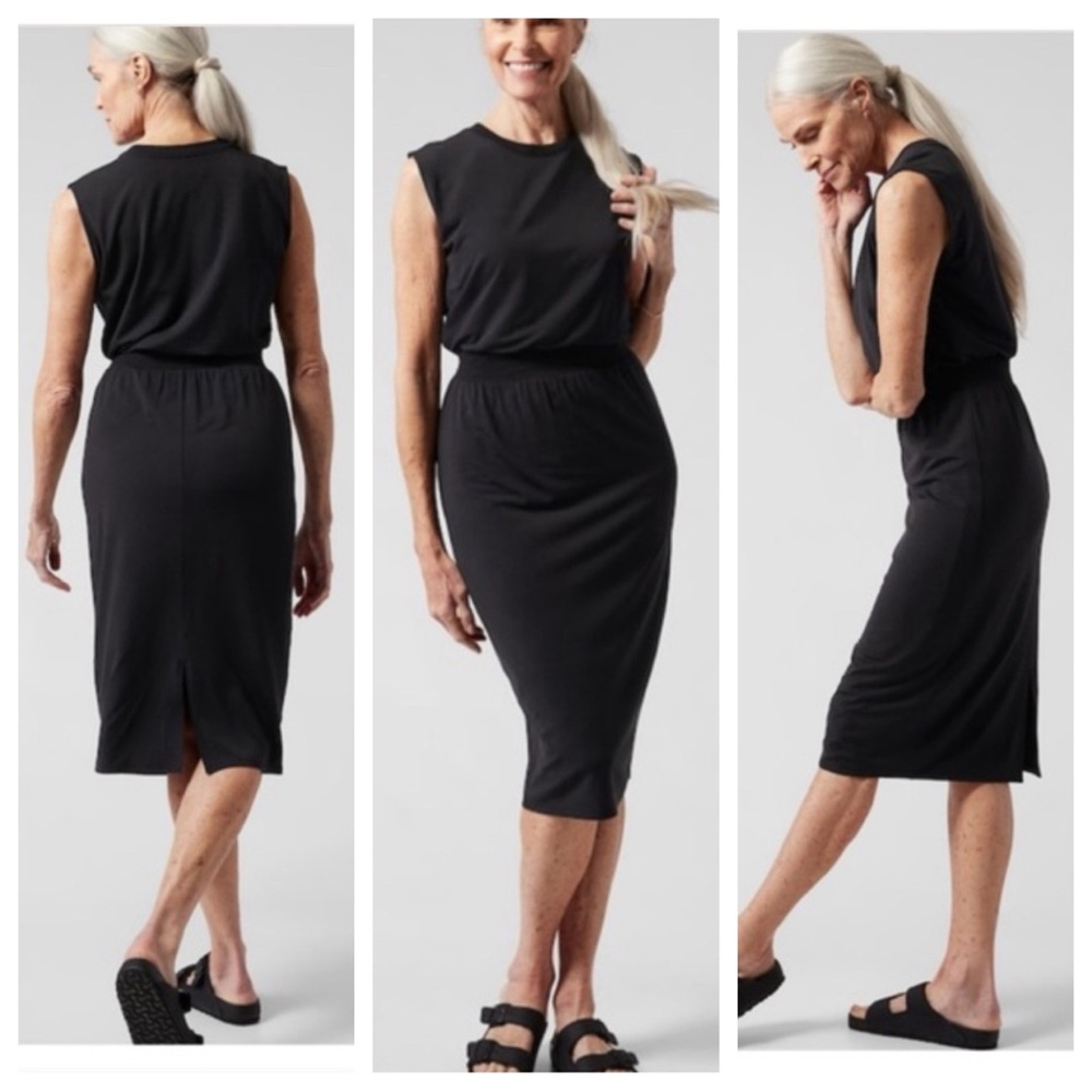 NWT! Athleta SANTORINI CINCH DRESS